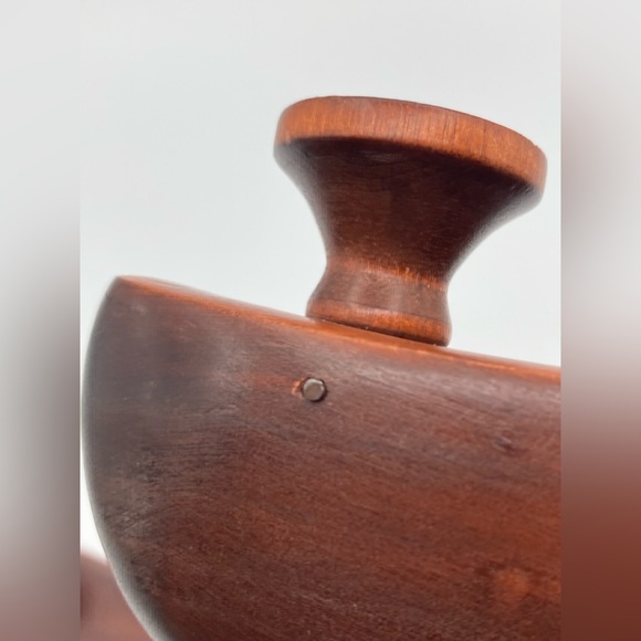 Vintage Brooks Brothers Shoe Tree Insert Men’s Brown Cedar Wood Dress Shoe - Picture 5 of 9